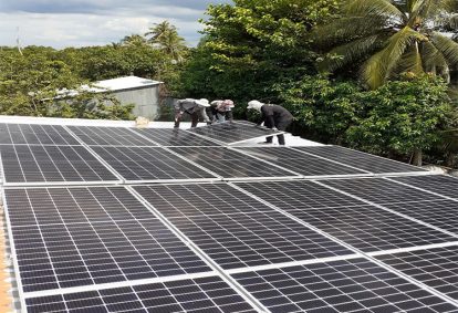 Điện mặt trời nối lưới 3.105 kWp