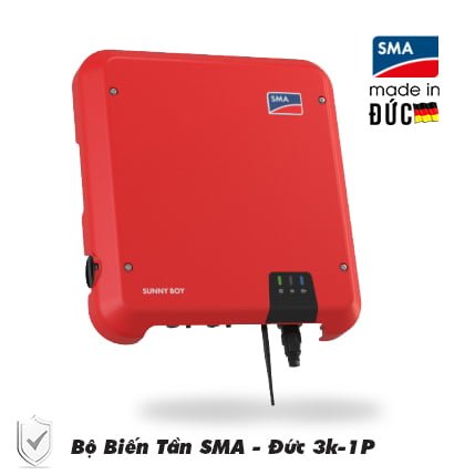 Bộ hòa lưới điện mặt trời Bộ Biến Tần SMA - Đức 3K -1P