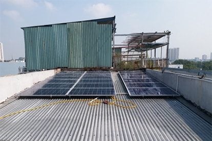 Điện mặt trời nối lưới 5.13 kwp