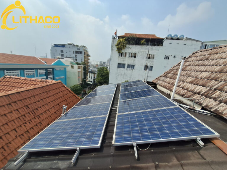 Điện mặt trời tự dùng 4.8KWP 1