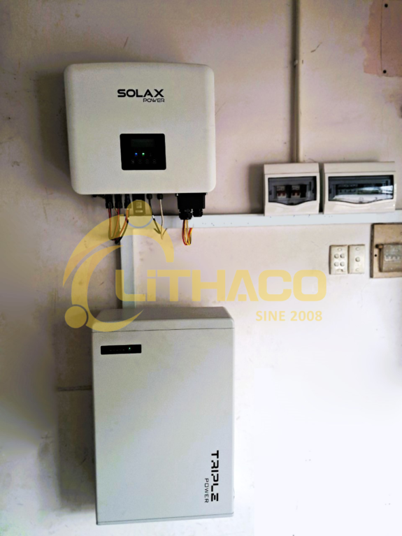 Điện mặt trời có lưu trữ năng lượng 5.5KWP/5.8KWH 3