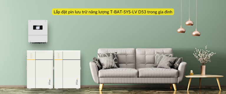 Pin lưu trữ năng lượng SolaX Power T-BAT-SYS-LV D53 3