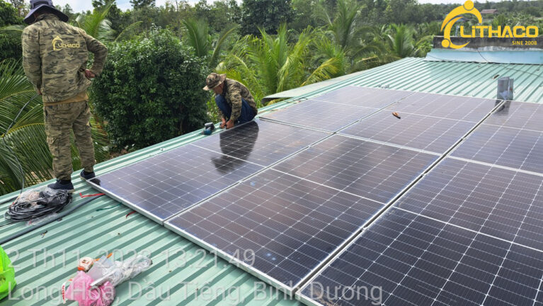 Điện mặt trời tự dùng 6.48KWP 1