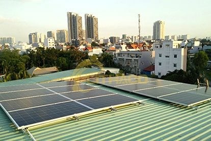 Điện mặt trời nối lưới 5kWp