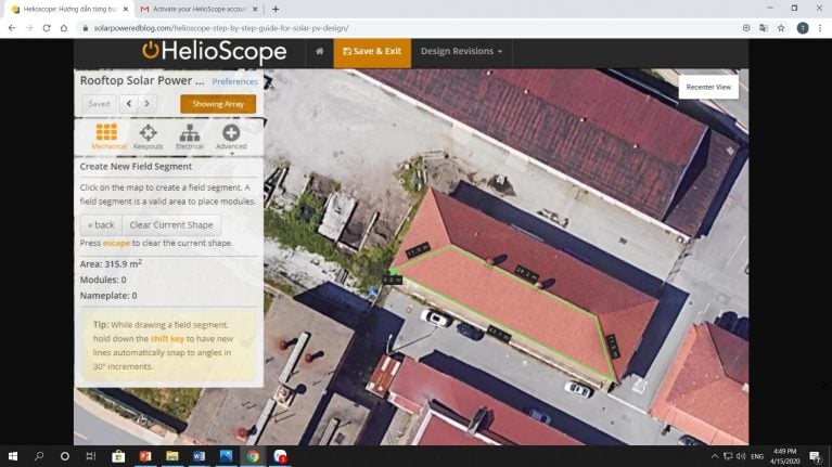 Helioscope: Hướng dẫn từng bước cho thiết kế PV mặt trời 11