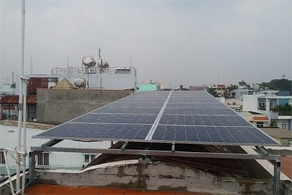 Điện mặt trời nối lưới 6.16 kWp