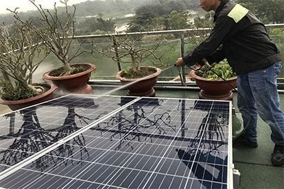 Điện mặt trời nối lưới 6.555 Kwp