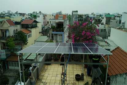 Điện mặt trời nối lưới 4.14kWp