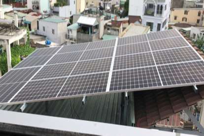 Điện mặt trời nối lưới 6.21kWp