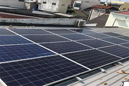 Điện mặt trời nối lưới 6.72kWp