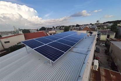 Điện mặt trời nối lưới 5.175kWp