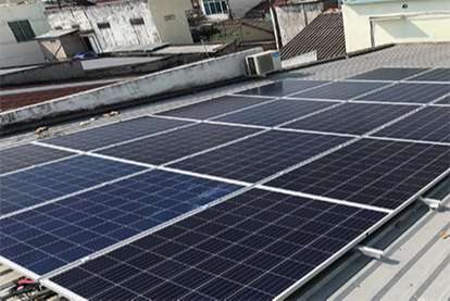 Điện mặt trời nối lưới 7.2kWp