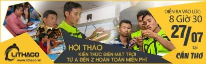 [Miễn phí tại Cần Thơ] Chương trình hướng dẫn điện mặt trời từ A->Z