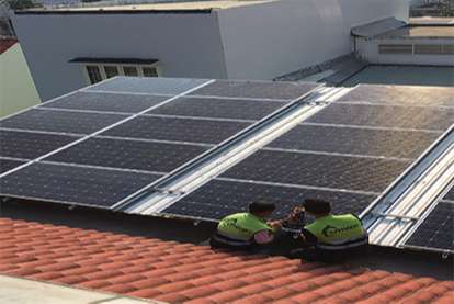 Điện mặt trời nối lưới 7.2kWp