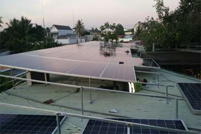 Điện mặt trời nối lưới 12.54kWp