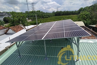 Điện mặt trời nối lưới 6.4 kWp