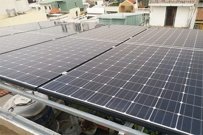 Điện mặt trời nối lưới 4.55 kWp