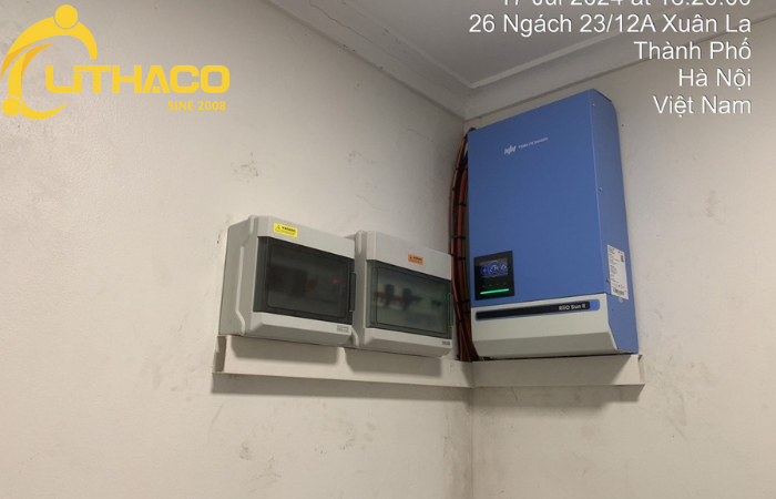 Điện mặt trời có lưu trữ 5kwh Kiên