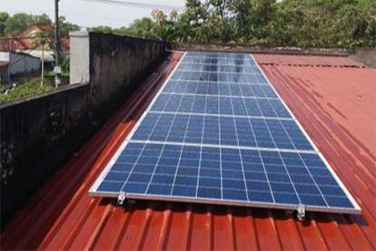 Điện mặt trời nối lưới 3.480kWp