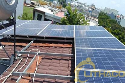 Điện mặt trời nối lưới 3kWp